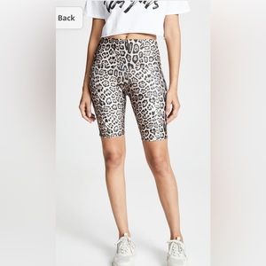 ONZIE HIGH RISE | LEOPARD - WOMEN BIKE SHORTS - size S/M